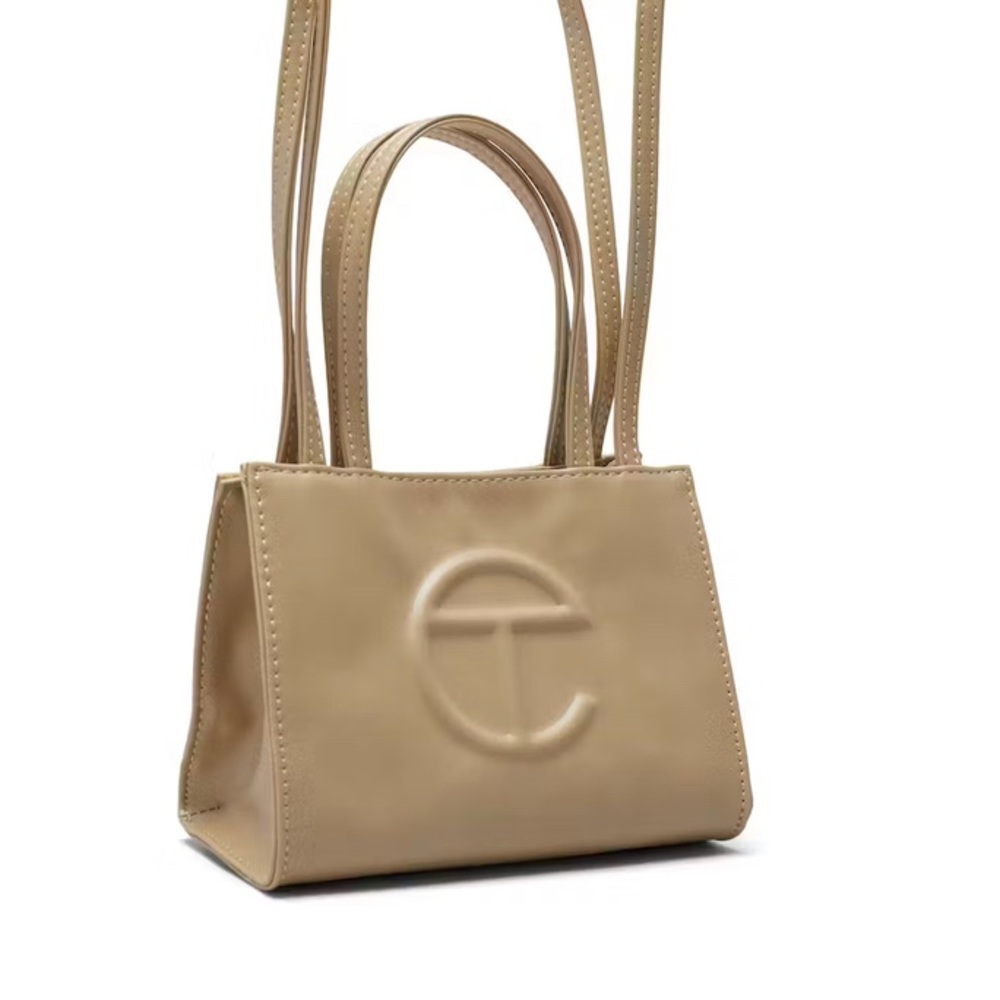 Small cream/beige Telfar purse